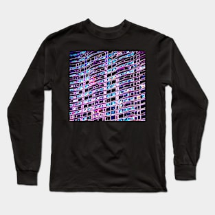 Neon Building Long Sleeve T-Shirt